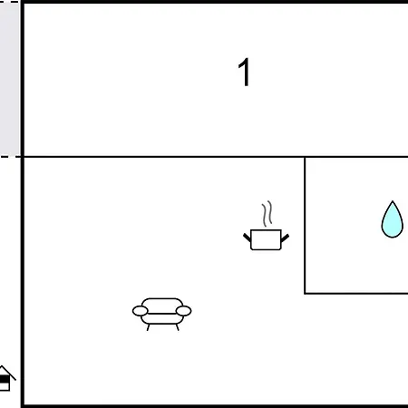 1 Bedroom In Debina * Debina (Ustka)