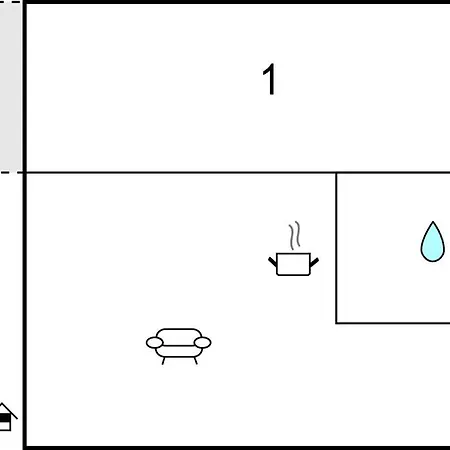 1 Bedroom In Debina Debina (Ustka)